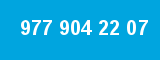 977 904 22 07 977 904 22 07